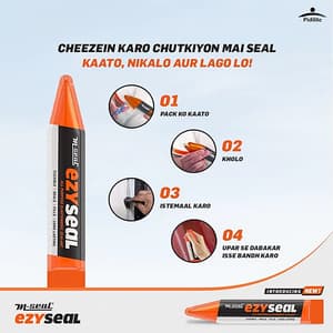 M-Seal Ezyseal 85 gms Elastomeric Sealant (Pack of 6 Pcs)