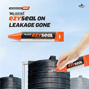 M-Seal Ezyseal 85 gms Elastomeric Sealant (Pack of 6 Pcs)