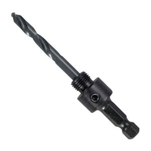 Lenox 14 mm - 30 mm Standard Hole Saw Arbor With 3-1/4 Inch Pilot Drill Bit, 1779804