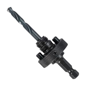 Lenox 32 mm - 152 mm Standard Hole Saw Arbor With 3-1/4 Inch Pilot Drill Bit, 1779805