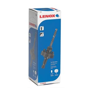 Lenox 32 mm - 152 mm Standard Hole Saw Arbor With 3-1/4 Inch Pilot Drill Bit, 1779805