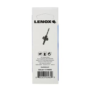 Lenox 32 mm - 152 mm Standard Hole Saw Arbor With 3-1/4 Inch Pilot Drill Bit, 1779805