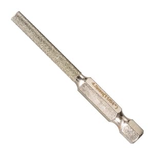 Makita 1/4 inch Hex Shank 4.5 mm Dia Round File Bit for filing saw chains (11/64 inch), D-73754