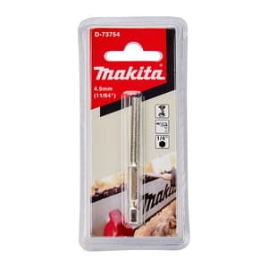 Makita 1/4 inch Hex Shank 4.5 mm Dia Round File Bit for filing saw chains (11/64 inch), D-73754