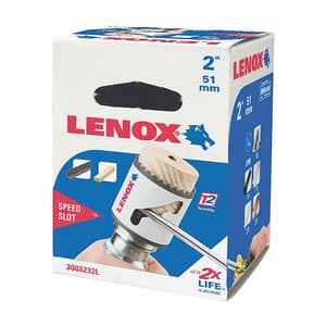 Lenox 51 mm / 2 inch Bi-Metal Speed Slot Hole Saw With T3 Technology, 3003232L