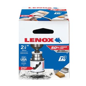 Lenox 57 mm / 2-1/4 inch Bi-Metal Speed Slot Hole Saw With T3 Technology, 3003636L