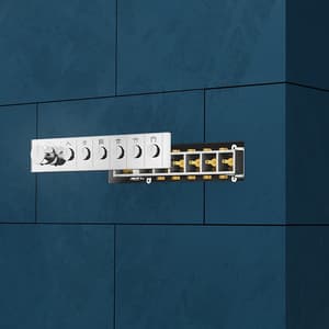 Kohler Anthem Recessed Mechanical Thermostatic 6 Outlet Valve, K-26344IN-NA