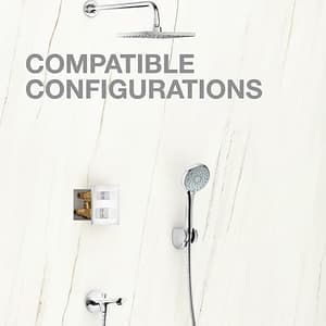 Kohler Autosense 235+ Thermostatic Recessed Bath & Shower 2-Way Valve, K-20740IN-A-NA