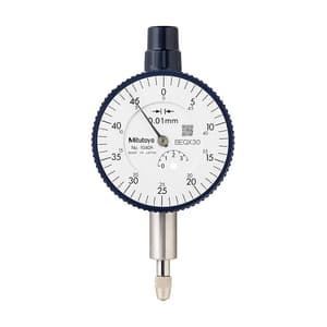 Mitutoyo 0 - 3.5 mm Dial Indicator with Lug Back, 1040A