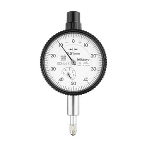Mitutoyo 0 - 5 mm Dial Indicator with Lug Back, 1045A