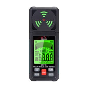 HTC 0.01 - 200.0uT / 0.1 - 2000mG Multi Field EMF Tester, EMF-54