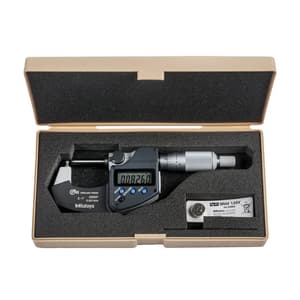 Mitutoyo 0 - 1 inch Spherical Anvil Digital Tube Micrometer (Type B), 395-362-30