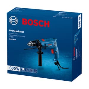 Bosch 13 mm / 600W Professional Heavy Duty Impact Drill with 100 Pcs Kit, GSB 600