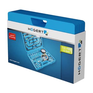 Hogert 36 Pcs Fuel Injection Pressure Tester Set, HT8G415