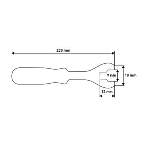 Hogert 230 mm Upholstery Pins Remove, HT8G393