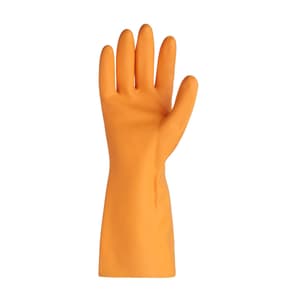 Karam Unsupported Natural Rubber Flocklined Gloves (Pack Of 12 Pair), HS111