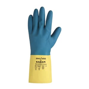 Karam Natural Rubber Flocklined Gloves (Pack Of 12 Pair), HS121