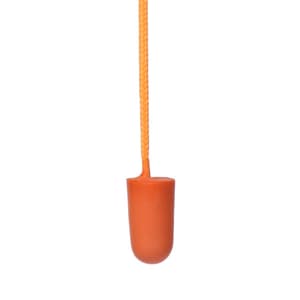 Karam Corded Disposable Ear Plug With Cotton Thread (Pack Of 100 Pcs), EP-02(A)