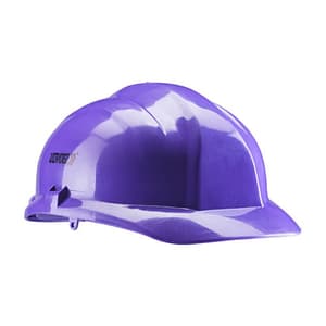 Udyogi Ultra 5000 Series Helmet With Plastic Suspension & Slip Fit Adjustment (Violet), 5000L
