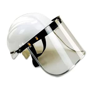 Udyogi Clear PVC Lens For Grinding & Splash Protection Face Shield, FC 58