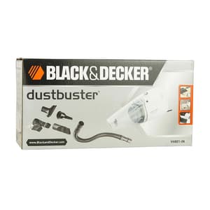 Black+Decker 800W High Suction, 900ml dustbowl, Bagless Dustbuster Handheld Vacuum Cleaner & Blower with 5 Attachments & Shoulder Strap, VH801-IN