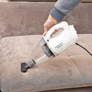 Black+Decker 800W High Suction, 900ml dustbowl, Bagless Dustbuster Handheld Vacuum Cleaner & Blower with 5 Attachments & Shoulder Strap, VH801-IN