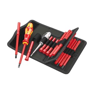 Wera 18 Pcs Kraftform Kompakt VDE 18 Universal 1, 05003471001