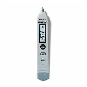 Metravi 0.001 - 1.999mm p-p Displacement Digital Pen-Type Vibration Meter, PVB-820