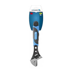 Hogert 250 mm / 10 inch Adjustable Wrench, HT1P554