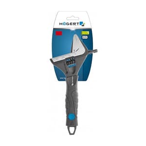 Hogert 215 mm / 8.5 inch Adjustable Wrench, HT1P563