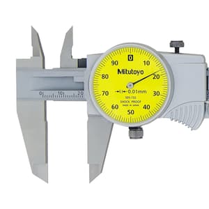 Mitutoyo 150 mm / 6 inch Dial Caliper, 505-732