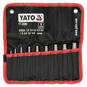 Yato 9 Pcs Punch Sets, YT-3590