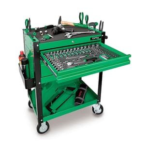 Toptul 695 x 460 x 770 mm 2 Drawer Service Cart, TCAD0206