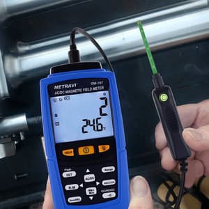 Metravi 3000mT / 30000G Static Cum Electromagnet Gauss Meter, GM-197