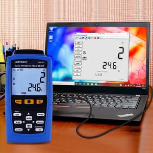 Metravi 3000mT / 30000G Static Cum Electromagnet Gauss Meter, GM-197