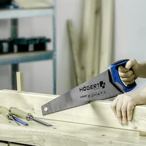 Hogert 500 mm / 20 Inch Hand Saw (Three - Sided Razor Teeth), HT3S206