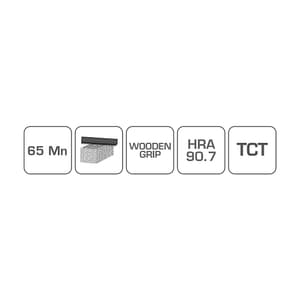 Hogert 34 TPI / 600 mm Block Saw For Aerated Concrete, HT3S240
