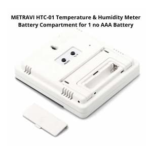 Metravi -50°C - 70°C Digital Temperature & Humidity (Thermo-Hydro) Meter, HTC-01