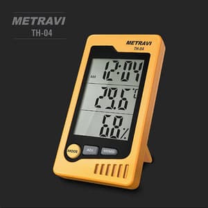Metravi 0°C - 50°C Digital Temperature & Humidity (Thermo-Hydro) Meter, TH-04
