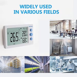 Metravi -10°C - 50°C Digital Temperature & Humidity (Thermo-Hydro) Meter, HT-13