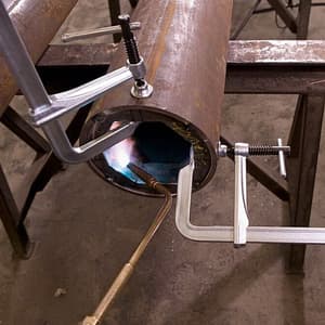 Bessey 250 mm Steel Screw Clamp with Tommy Bar, GZ25K