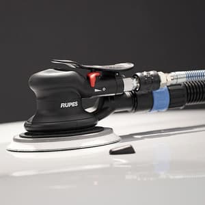 Rupes 6 mm Dia. Pneumatic Random Orbital Palm Sander with Self Vacuum (SKORPIO III), RH356T/VR