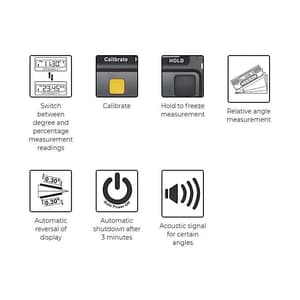 Freemans 360 Degree Digital Level & Protractor, FDL360