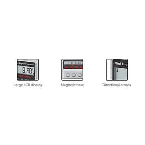 Freemans 360 Degree Mini Digital Level & Protractor, FMDL360