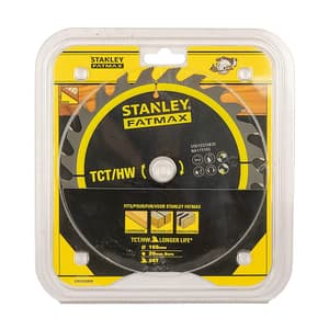 Stanley 6-1/2 inch / 165 mm Circular Saw Blade (24 Teeth), STA15325B20