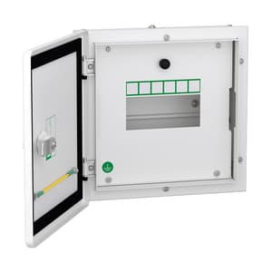 Schneider Electric 8 Way Double Door Metal - SPN DBs (IP43), A9HSND08