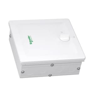 Schneider Electric 8 Way Double Door Metal - SPN DBs (IP43), A9HSND08