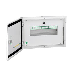 Schneider Electric 12 Way Double Door Metal - SPN DBs (IP43), A9HSND12
