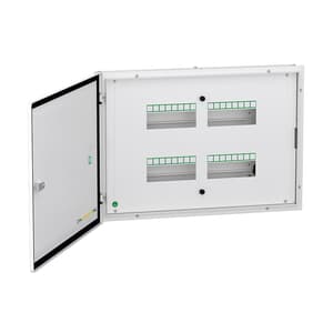 Schneider Electric 8 Way Double Door Metal - TPN DBs (IP43), A9HTND08