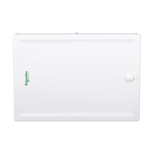 Schneider Electric 8 Way Double Door Metal - TPN DBs (IP43), A9HTND08